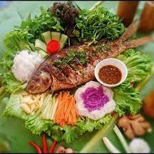 CÁ QUẢ NƯỚNG TÂY BẮC XÔI NƯƠNG