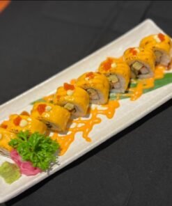 CƠM CUỘN CÁ HỒI PHÔ MAI CHIÊN