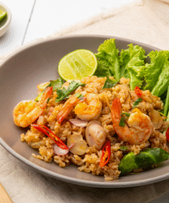 CƠM RANG HẢI SẢN