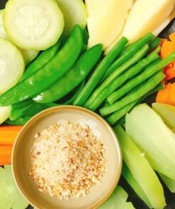 CỦ QUẢ LUỘC CHẤM MUỐI VỪNG