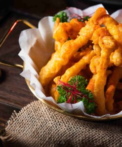 NẤM HẢI SẢN CHIÊN