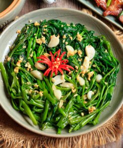 RAU MUỐNG XÀO TỎI